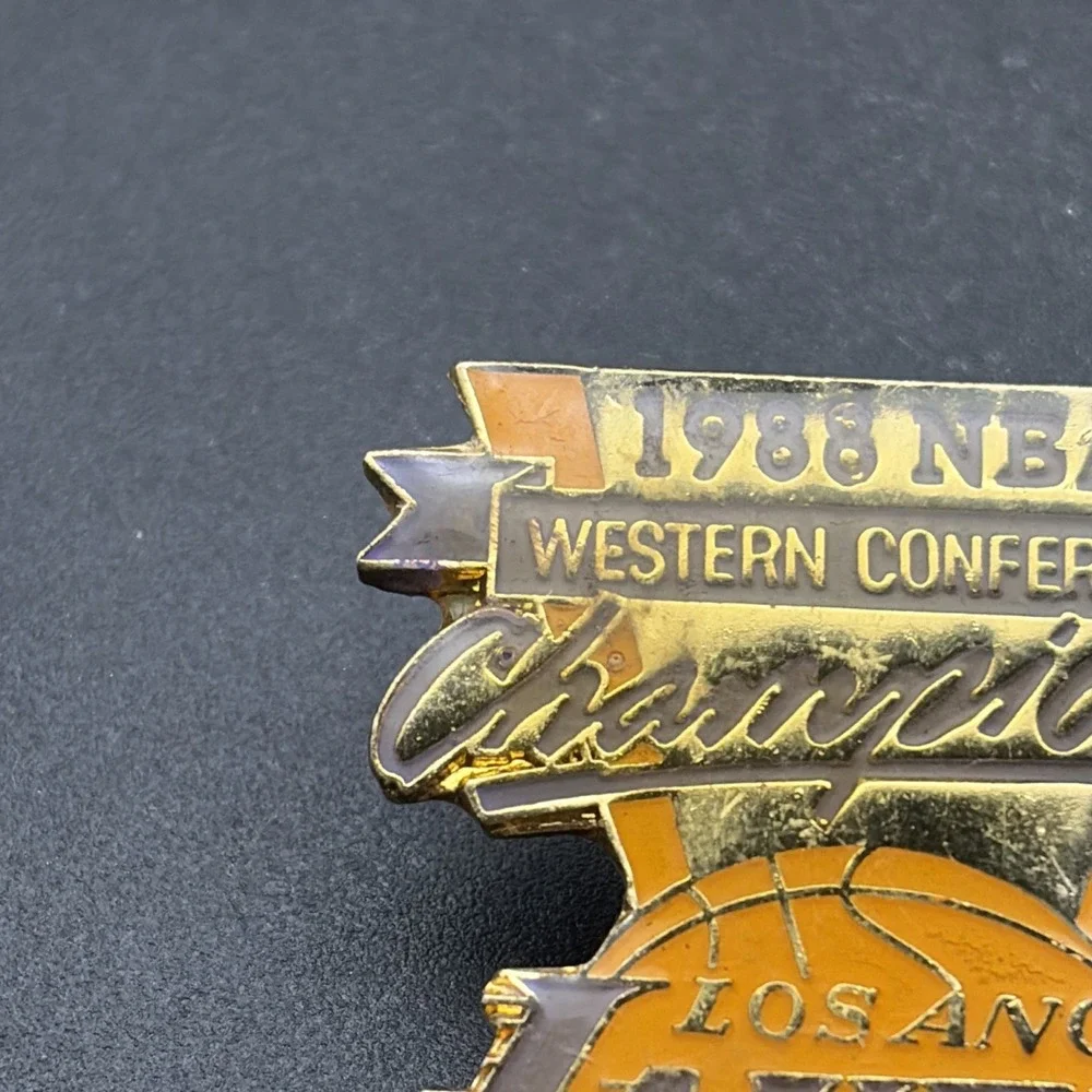 Los Angeles Lakers 1988 NBA Western Conference Champions‎ Lapel Hat Pin